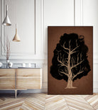 Let the tree grow by Robert Farkas on GIANT ART - black digital painting