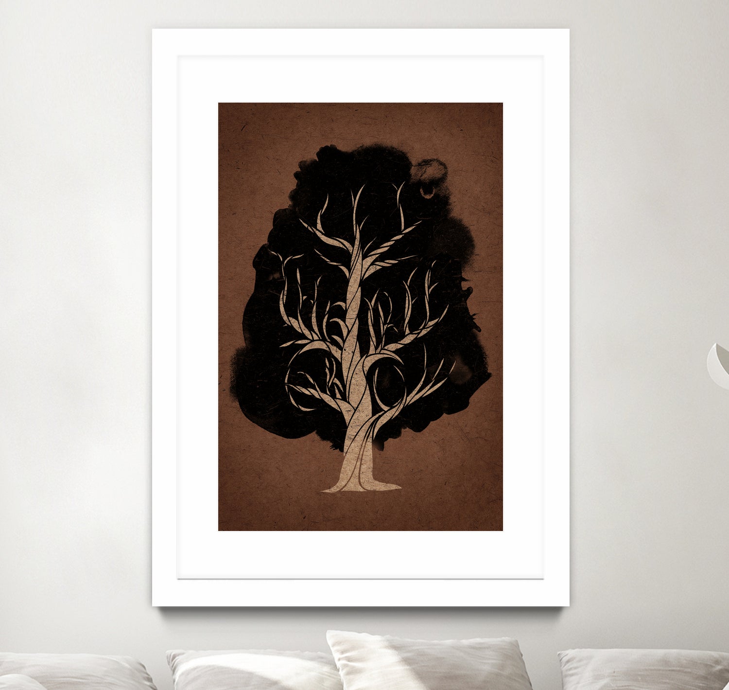 Let the tree grow by Robert Farkas on GIANT ART - black digital painting