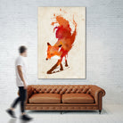 Vulpes Vulpes by Robert Farkas on GIANT ART - red digital painting