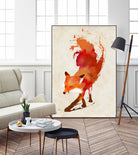 Vulpes Vulpes by Robert Farkas on GIANT ART - red digital painting