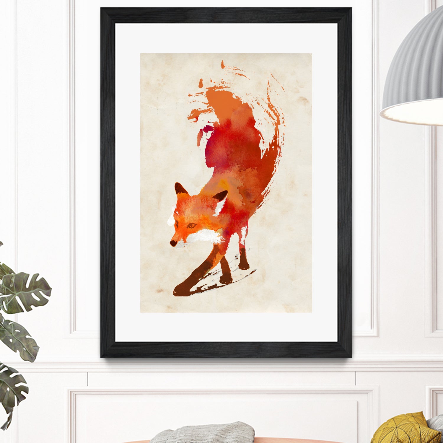 Vulpes Vulpes by Robert Farkas on GIANT ART - red digital painting