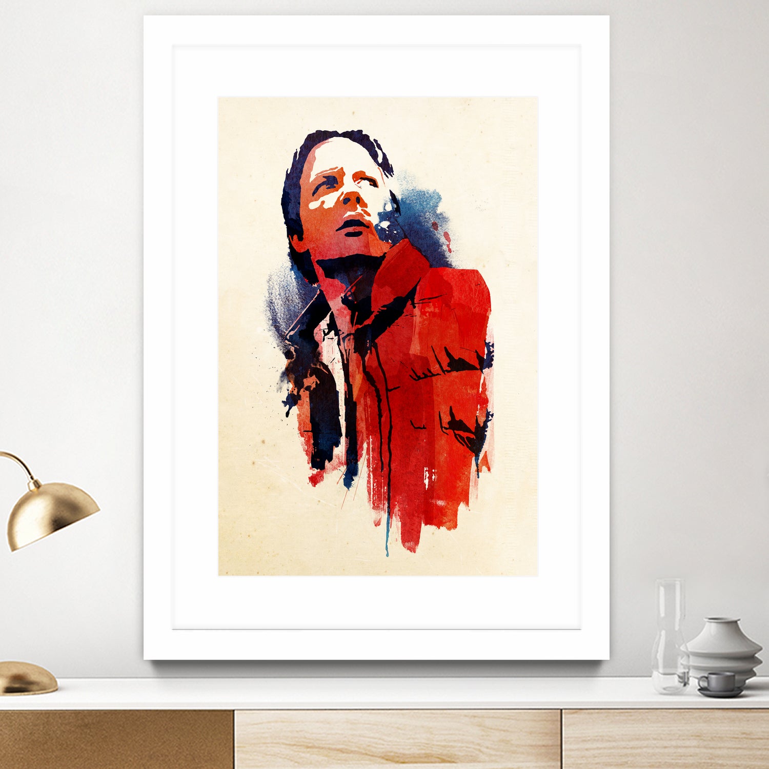 Marty McFly by Robert Farkas on GIANT ART - red digital drawing