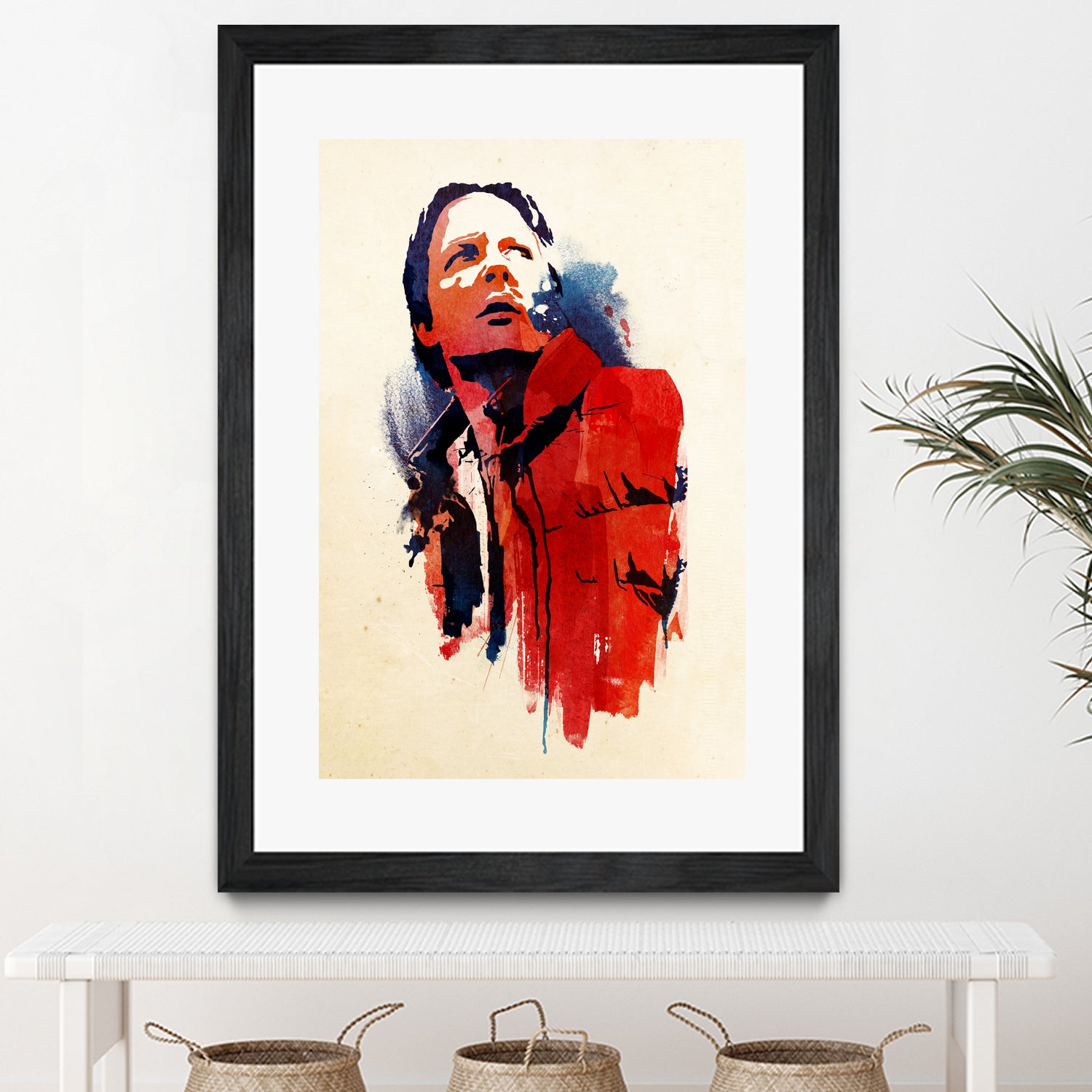 Marty McFly by Robert Farkas on GIANT ART - red digital drawing