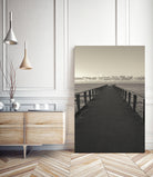 Pier to Horizon by Konstantin Sevostyanov on GIANT ART - gray photo illustration