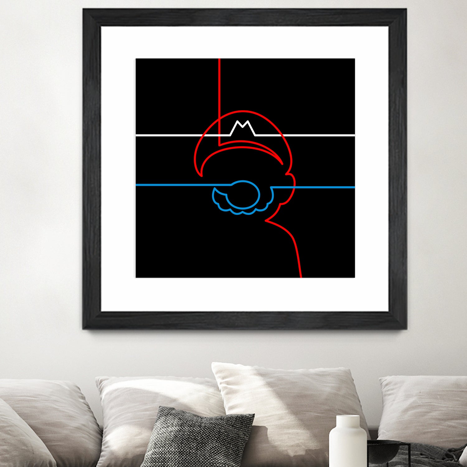 Mario by Mochamad Arief on GIANT ART - black digital drawing