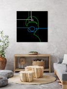 Luigi by Mochamad Arief on GIANT ART - black digital drawing