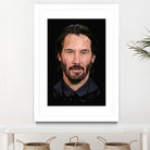 Keanu Reeves by Yana Mulyadi on GIANT ART - black digital drawing