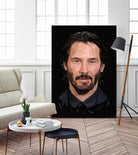 Keanu Reeves by Yana Mulyadi on GIANT ART - black digital drawing