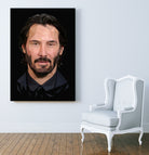 Keanu Reeves by Yana Mulyadi on GIANT ART - black digital drawing