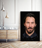 Keanu Reeves by Yana Mulyadi on GIANT ART - black digital drawing