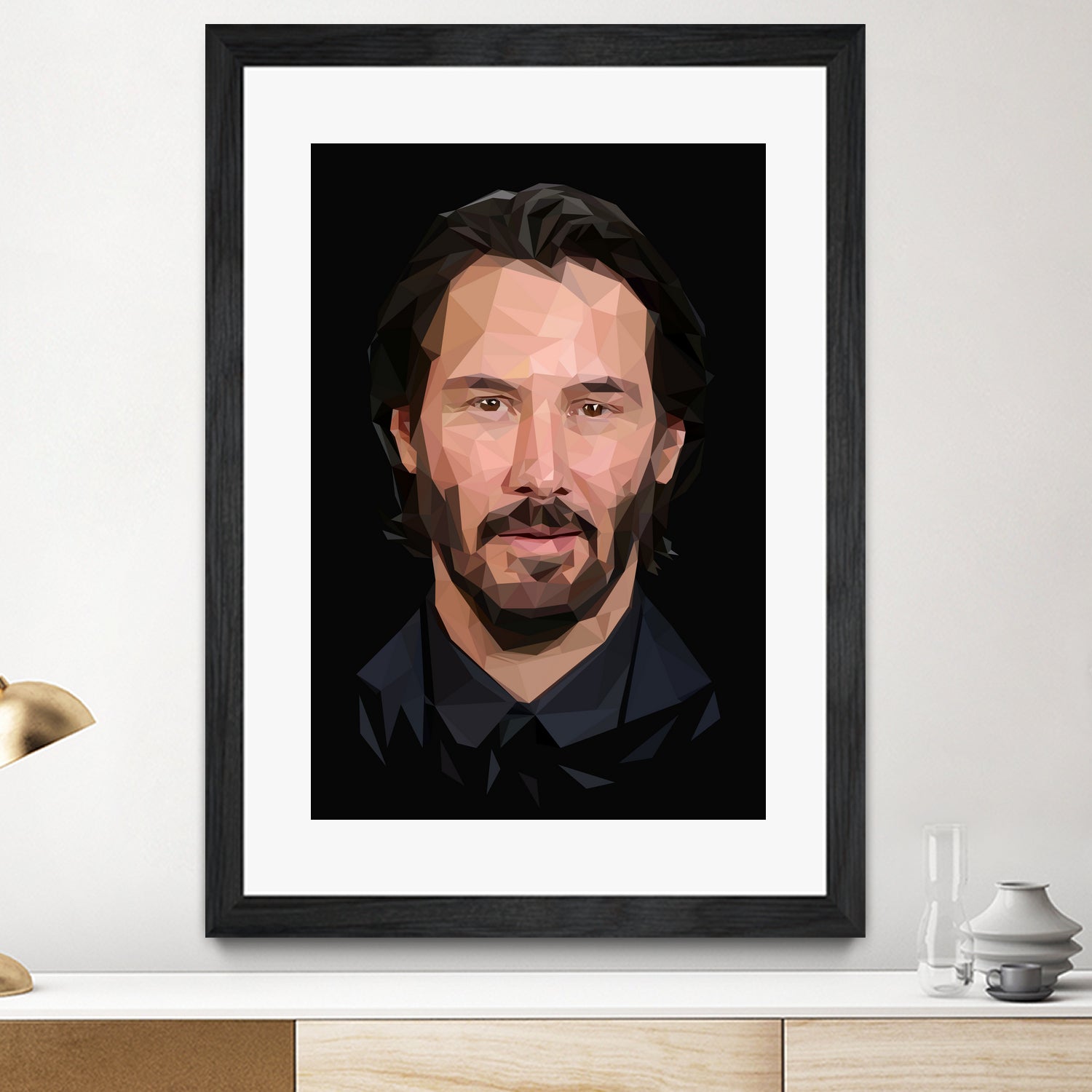 Keanu Reeves by Yana Mulyadi on GIANT ART - black digital drawing