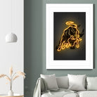 Bull by Octavian Mihai Mielu on GIANT ART - yellow digital drawing