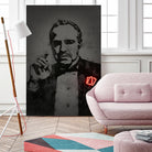 The Godfather by Octavian Mihai Mielu on GIANT ART - black digital drawing