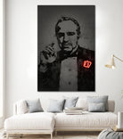 The Godfather by Octavian Mihai Mielu on GIANT ART - black digital drawing