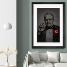 The Godfather by Octavian Mihai Mielu on GIANT ART - black digital drawing