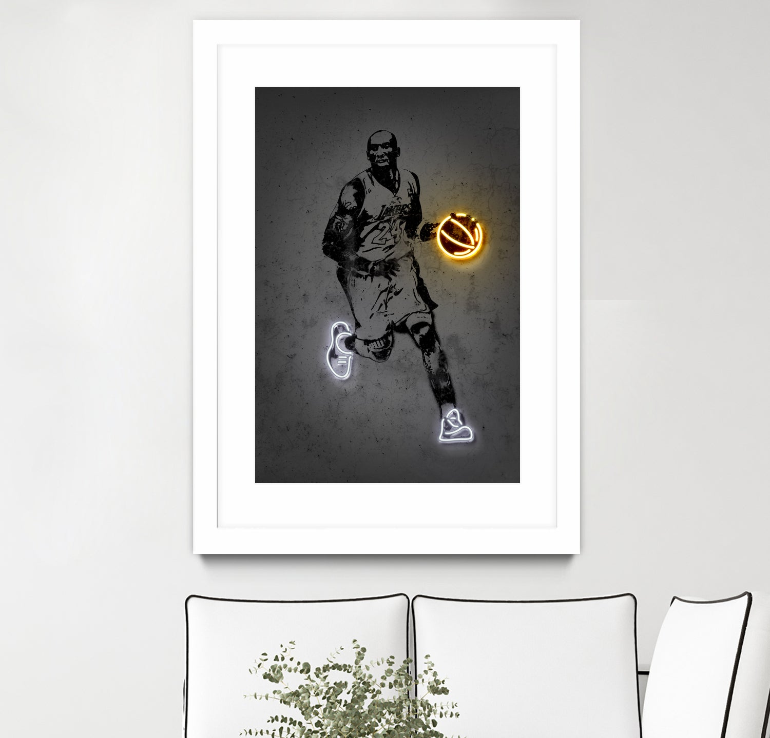 Kobe by Octavian Mihai Mielu on GIANT ART - yellow digital drawing