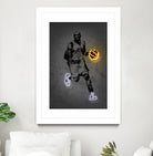 Kobe by Octavian Mihai Mielu on GIANT ART - yellow digital drawing