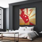 Hurry on Sundown by Aimer Heinz on GIANT ART - orange digital drawing