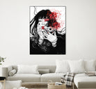 Hell Girl by Doriana Popa on GIANT ART - black mixed media