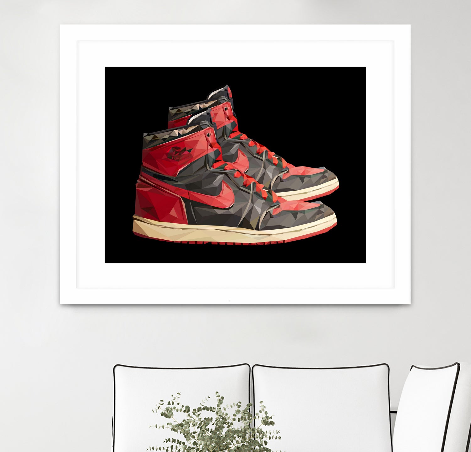 air jordan 1 retro by M Maisur Amin on GIANT ART - red character design