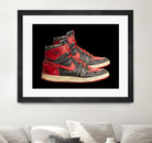 air jordan 1 retro by M Maisur Amin on GIANT ART - red character design