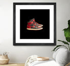 Sneaker hype beast air jordan 1 retro by M Maisur Amin on GIANT ART - black vector illustration