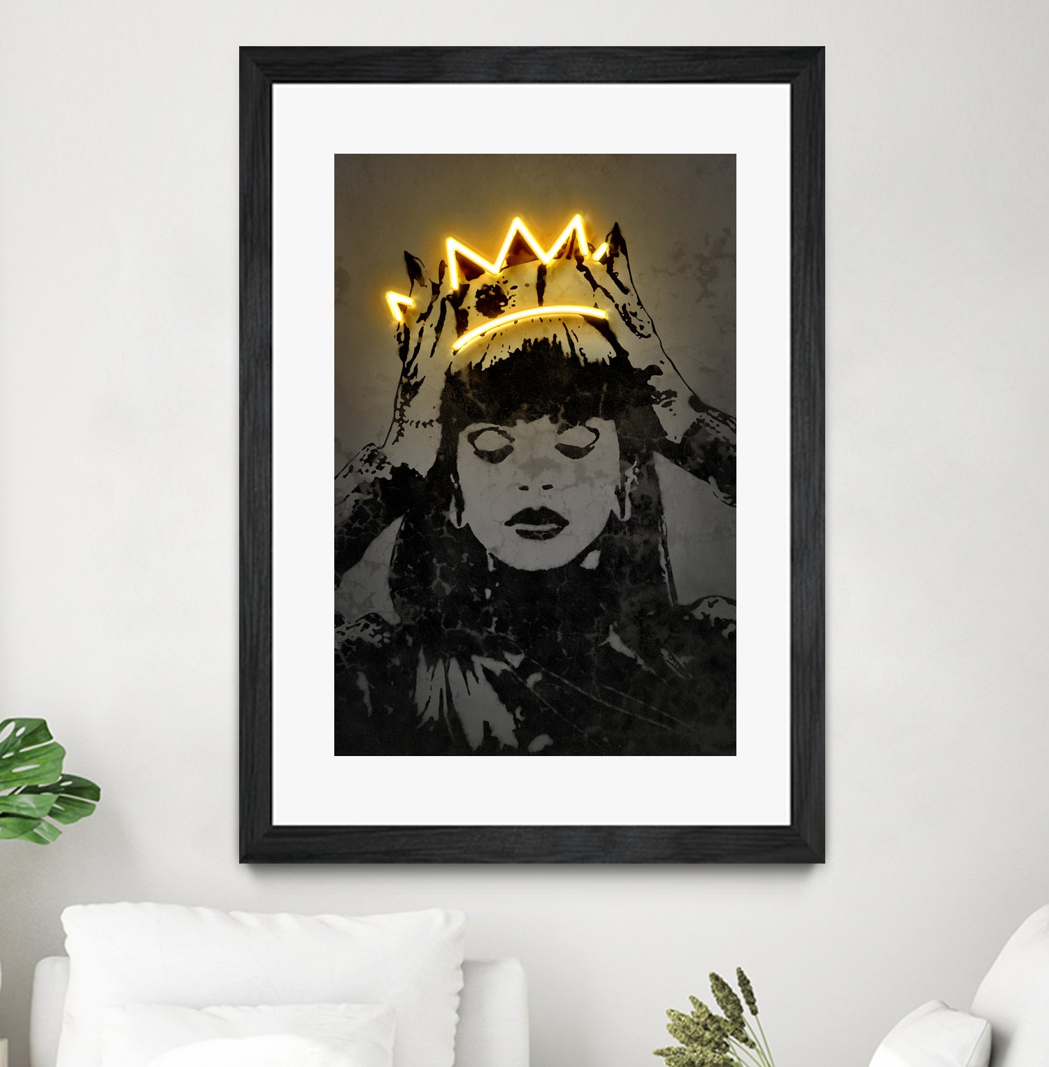 Rihanna by Octavian Mihai Mielu on GIANT ART - yellow digital drawing