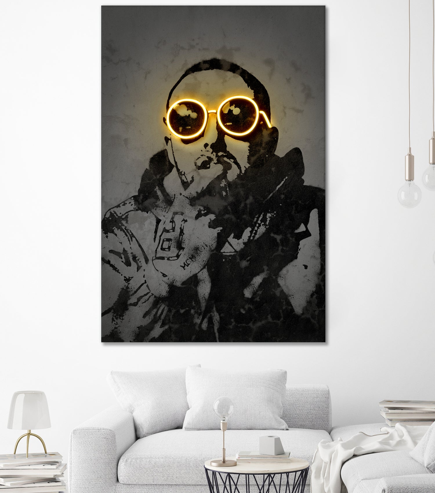 Mac Miller by Octavian Mihai Mielu on GIANT ART - yellow digital drawing