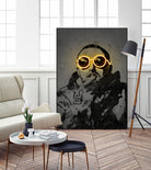 Mac Miller by Octavian Mihai Mielu on GIANT ART - yellow digital drawing