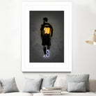 Messi by Octavian Mihai Mielu on GIANT ART - yellow digital drawing