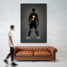 Ronaldo by Octavian Mihai Mielu on GIANT ART - yellow digital drawing