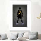 Ronaldo by Octavian Mihai Mielu on GIANT ART - yellow digital drawing