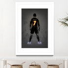 Ronaldo by Octavian Mihai Mielu on GIANT ART - yellow digital drawing