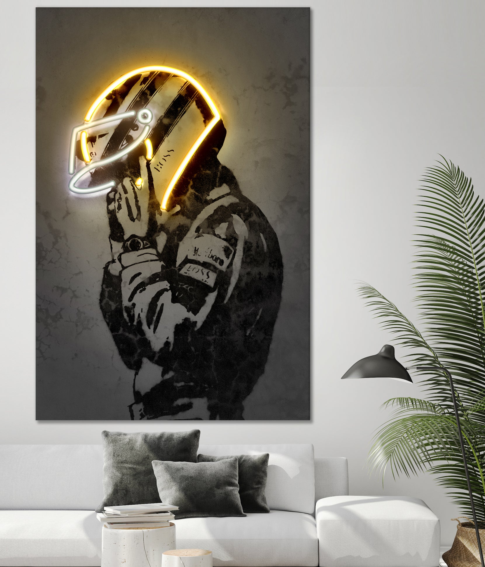 Senna by Octavian Mihai Mielu on GIANT ART - yellow digital drawing