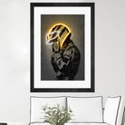 Senna by Octavian Mihai Mielu on GIANT ART - yellow digital drawing