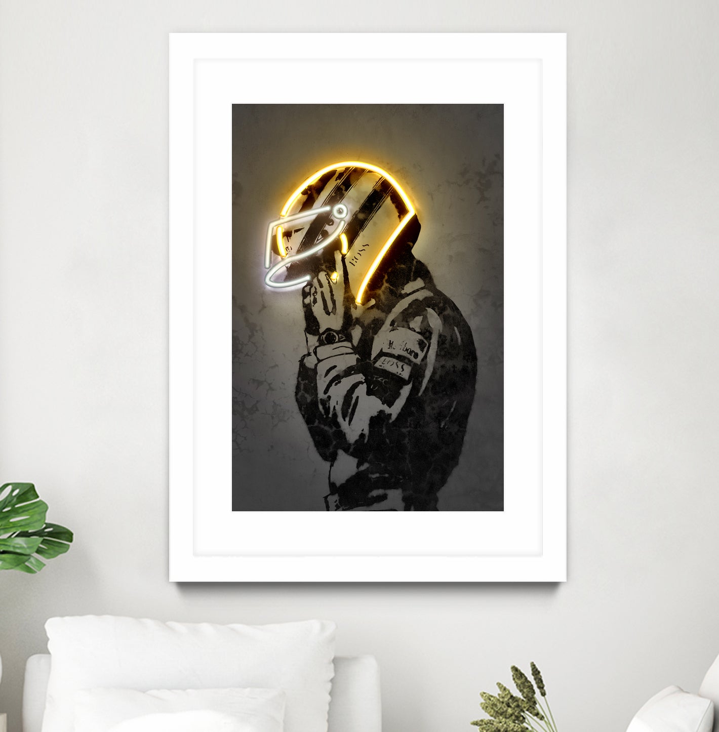 Senna by Octavian Mihai Mielu on GIANT ART - yellow digital drawing