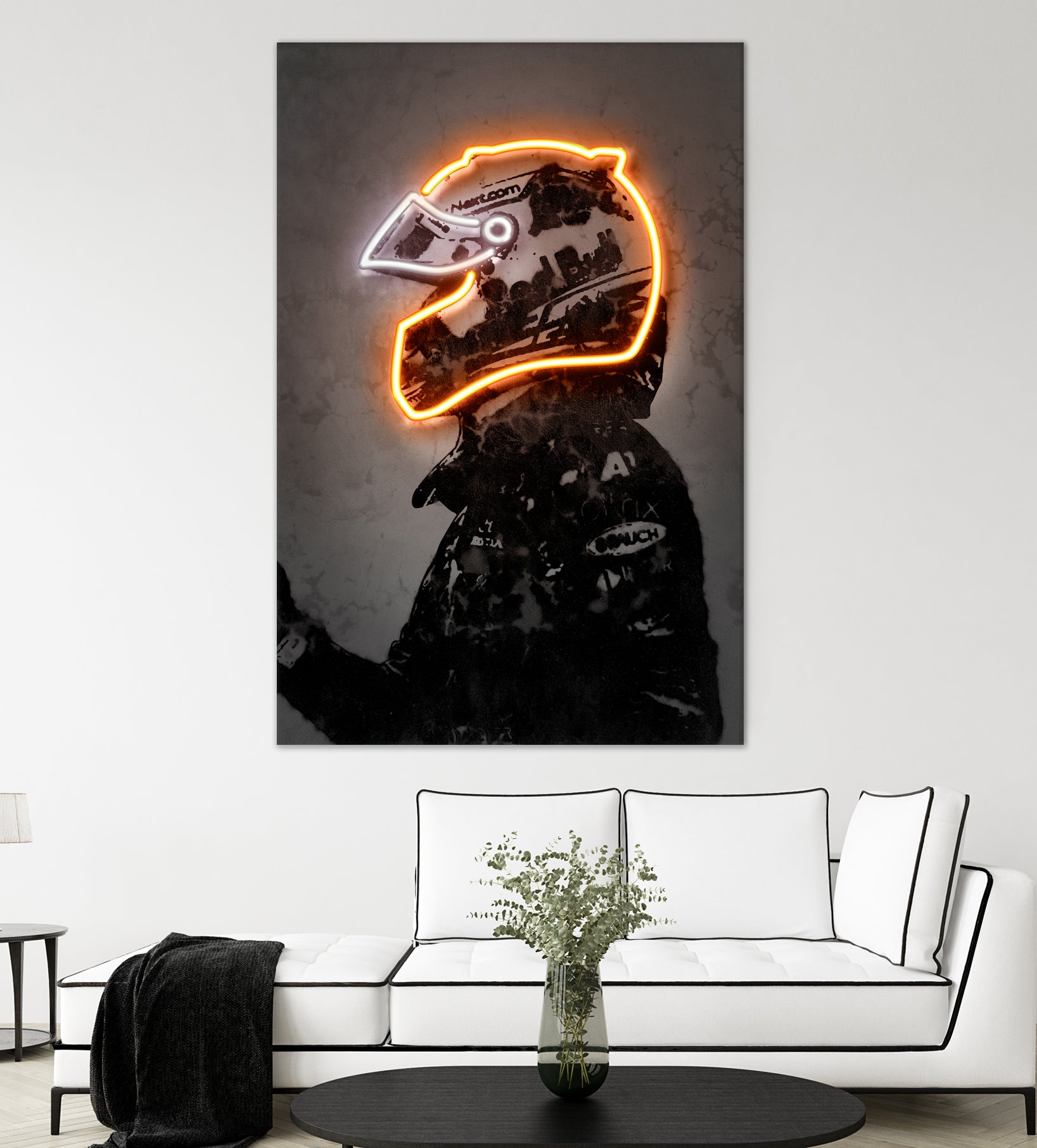 Verstappen by Octavian Mihai Mielu on GIANT ART - orange digital drawing