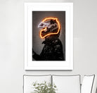 Verstappen by Octavian Mihai Mielu on GIANT ART - orange digital drawing