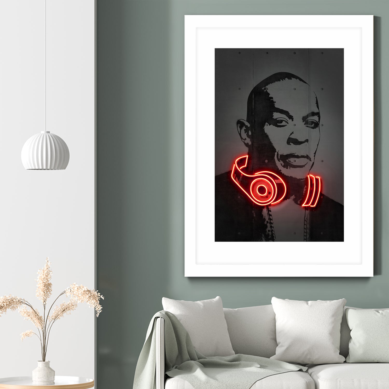 Dr Dre by Octavian Mihai Mielu on GIANT ART - red digital drawing