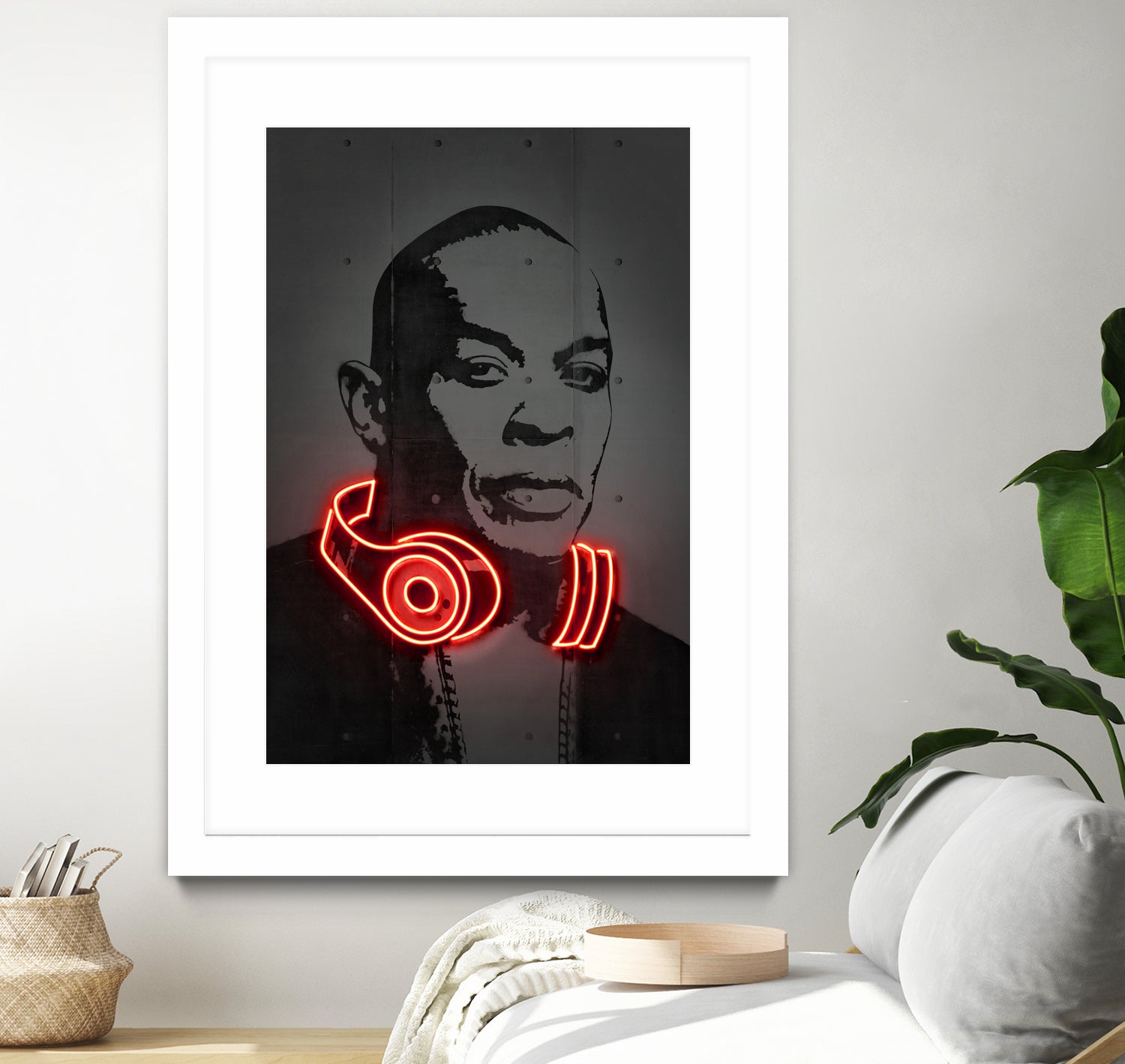 Dr Dre by Octavian Mihai Mielu on GIANT ART - red digital drawing