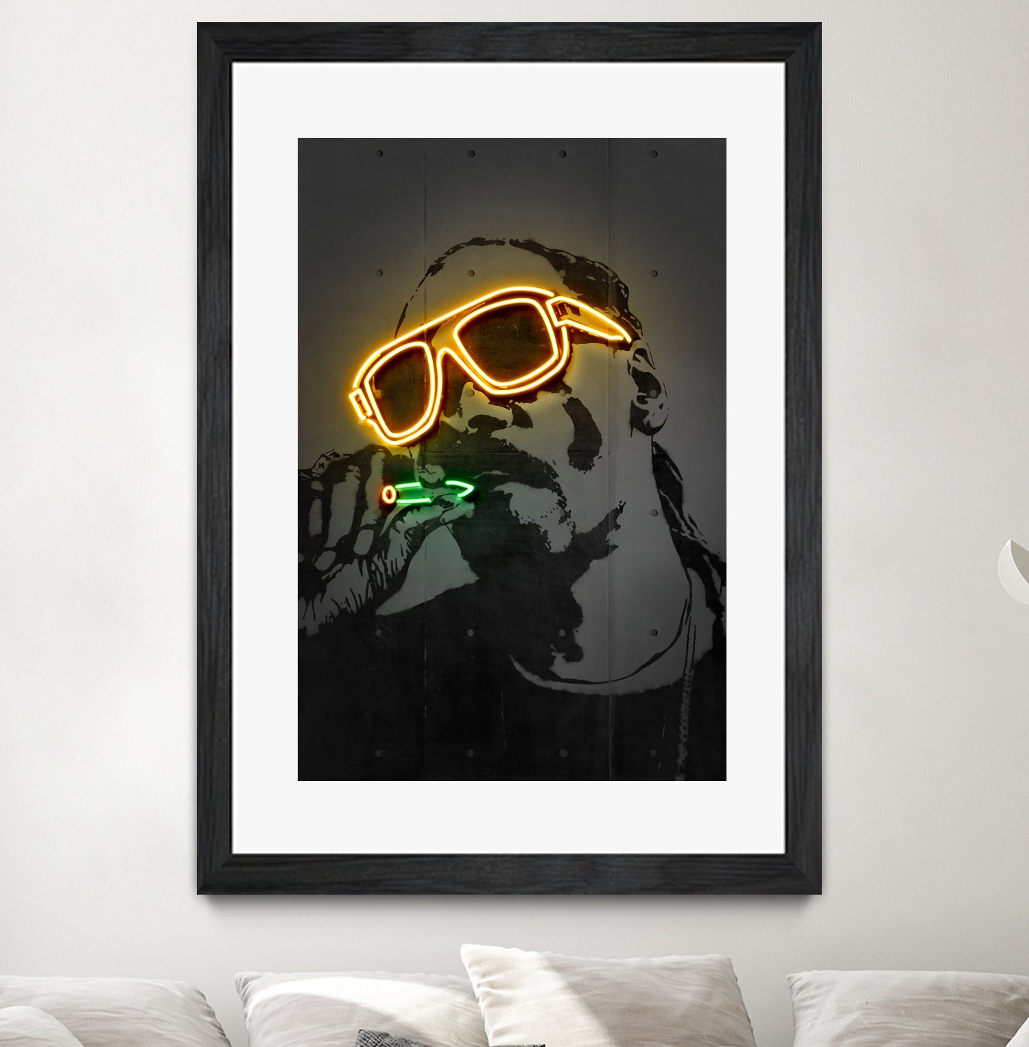 Snoop by Octavian Mihai Mielu on GIANT ART - yellow digital drawing