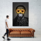 Lil Wayne by Octavian Mihai Mielu on GIANT ART - yellow digital drawing