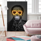 Lil Wayne by Octavian Mihai Mielu on GIANT ART - yellow digital drawing