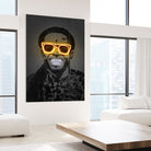 Lil Wayne by Octavian Mihai Mielu on GIANT ART - yellow digital drawing