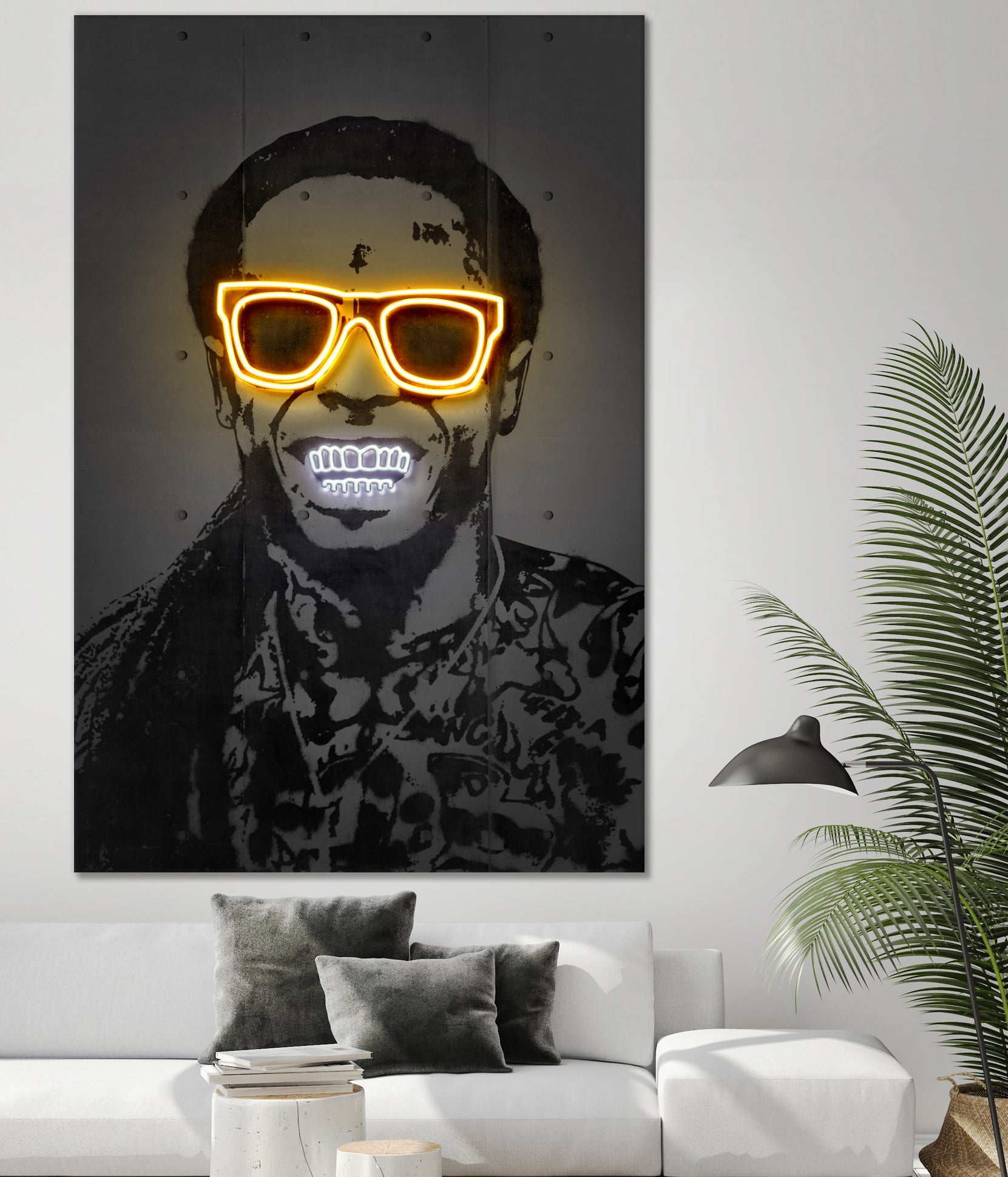 Lil Wayne by Octavian Mihai Mielu on GIANT ART - yellow digital drawing