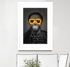 Lil Wayne by Octavian Mihai Mielu on GIANT ART - yellow digital drawing