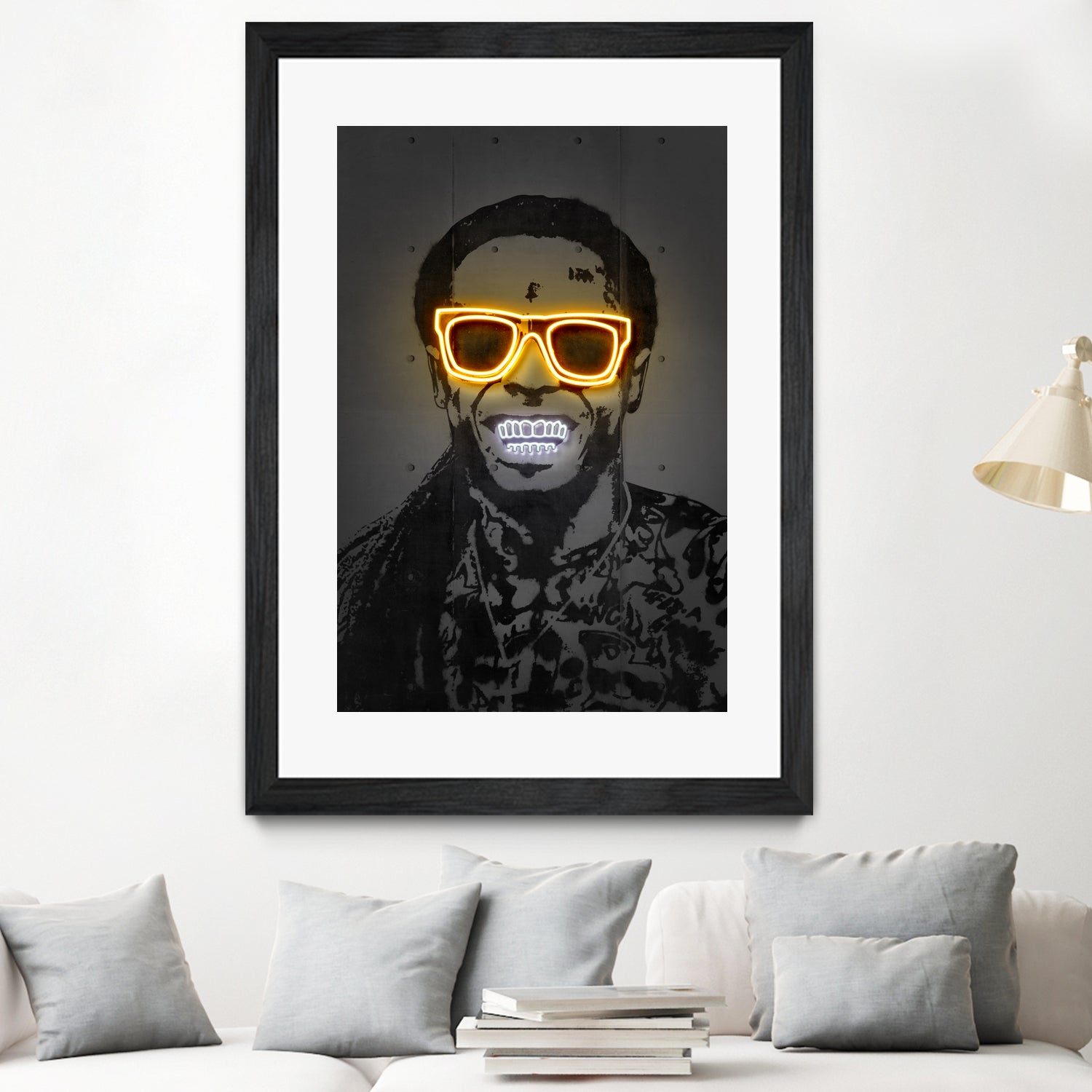 Lil Wayne by Octavian Mihai Mielu on GIANT ART - yellow digital drawing