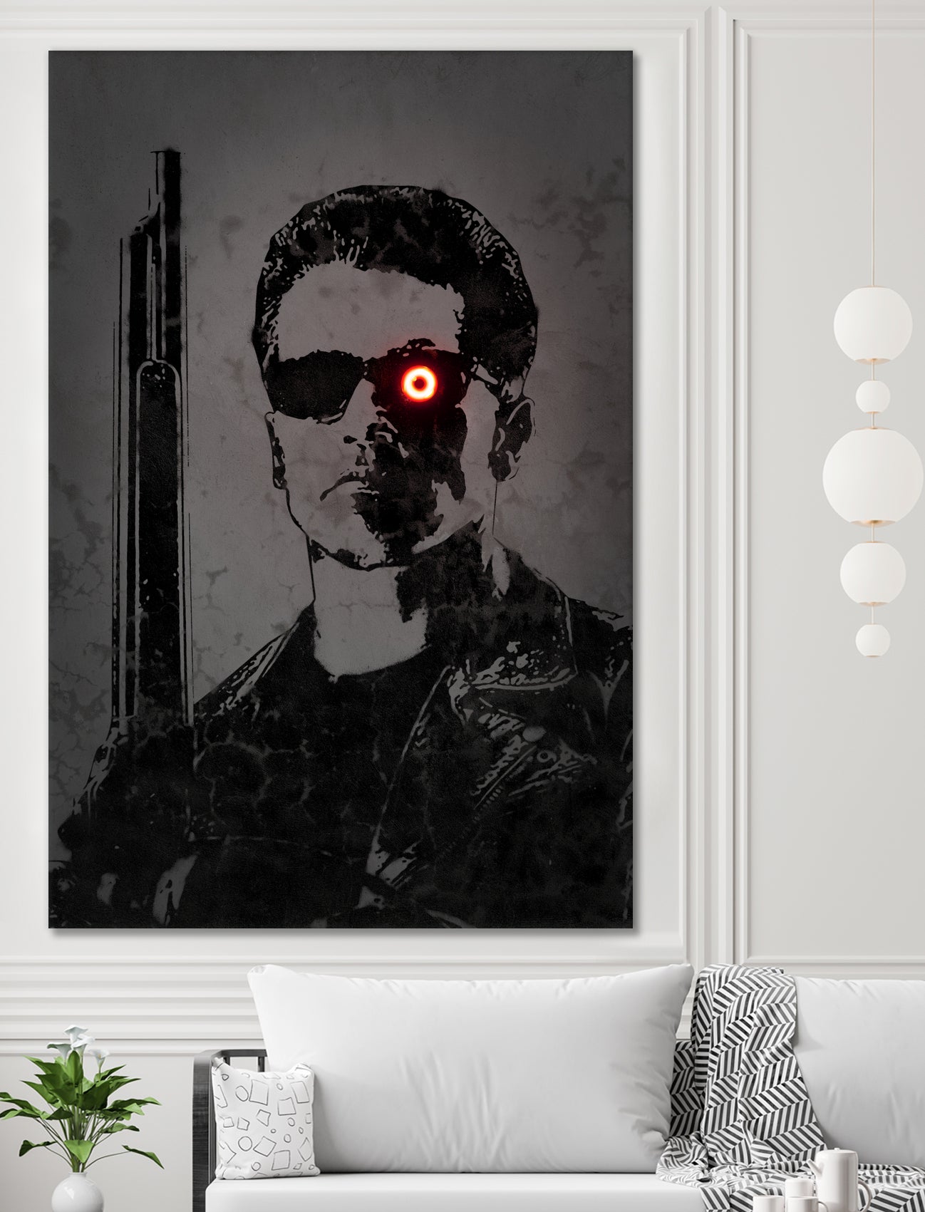 The Terminator by Octavian Mihai Mielu on GIANT ART - black digital drawing