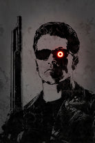 The Terminator by Octavian Mihai Mielu on GIANT ART - black digital drawing