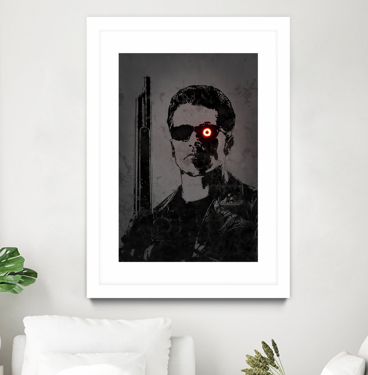 The Terminator by Octavian Mihai Mielu on GIANT ART - black digital drawing